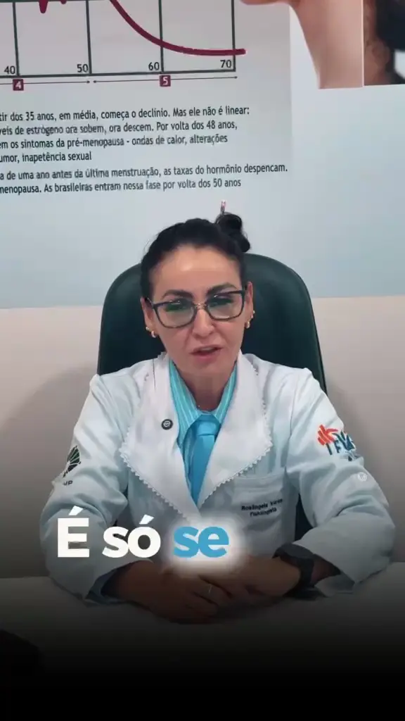 Rosangela Varas em vídeo institucional da RV Fisiologia